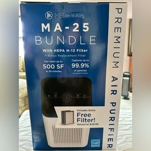 MA-25 Air Purifier - Black and White